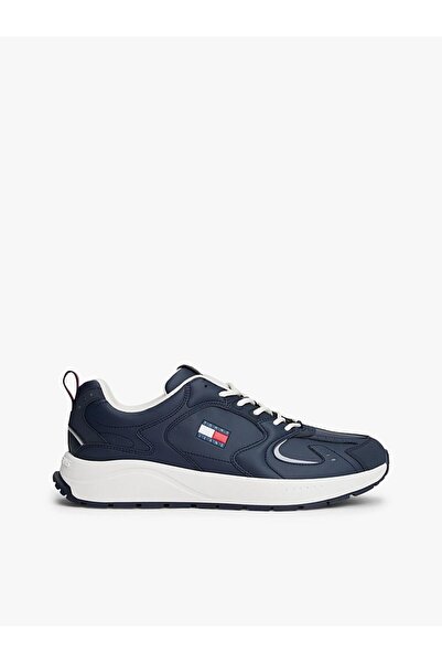 Tommy Hilfiger Erkek Detaylı Runner Sneaker - Lacivert