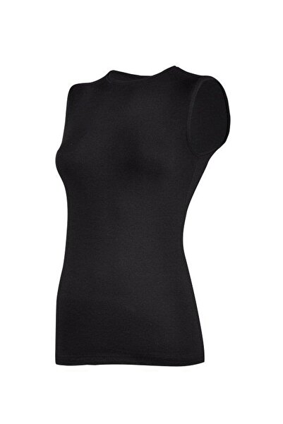 YILDIZ 2236 Чорна лікра з нульовими рукавами, жіночий спортивний костюм