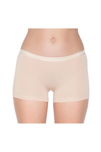 Yıldız İç Giyim Yıldız 3630 - Boxeri cu centură de culoare nud modal pentru femei