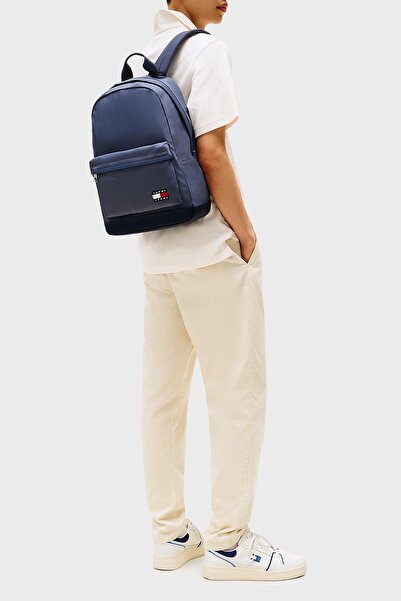 Tommy Hilfiger Erkek Gri Sırt Çantası