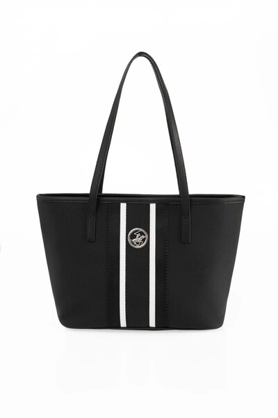 Beverly Hills Polo Club حقيبة كتف نسائية سوداء 05BHPC8014