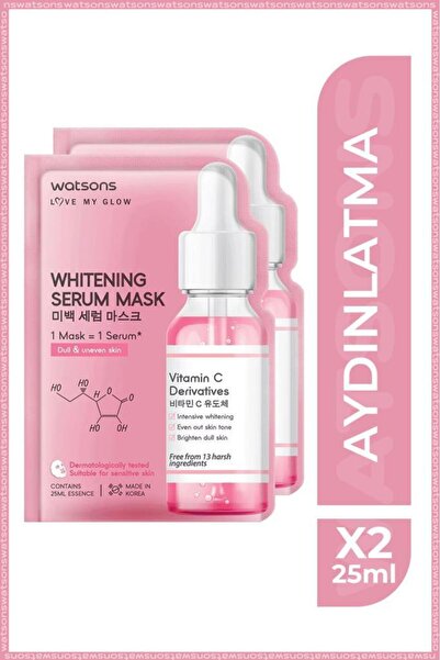 Watsons Whitening Serum Maske * 2 Adet