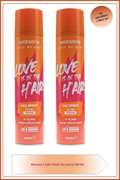 Watsons Saç Spreyi Güçlü 250 Ml X2