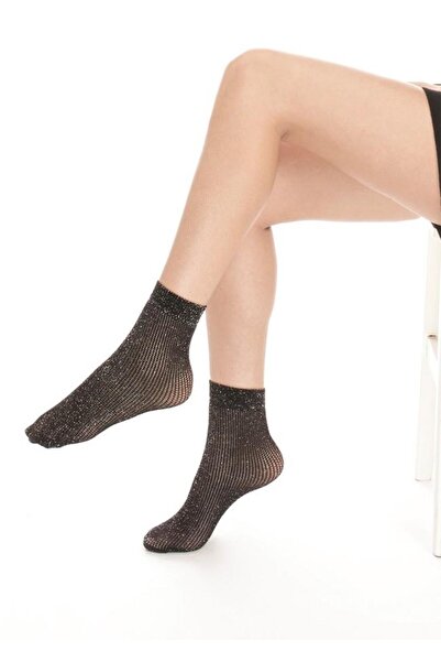 İTALİANA Italiana 1333 Priză cu plasă cu sclipici pentru femei