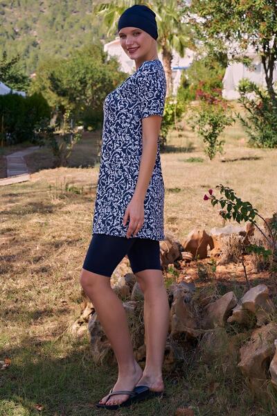 Ruko Maio 23140-1 ملابس السباحة النسائية - تصميم نصف كم