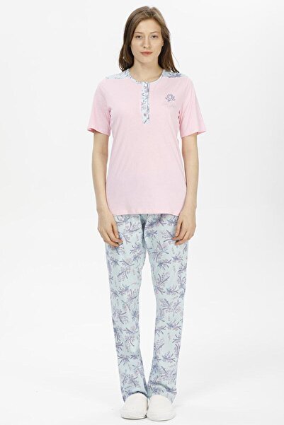 Pijadore 1214 Ženski set pidžama kratkih rukava