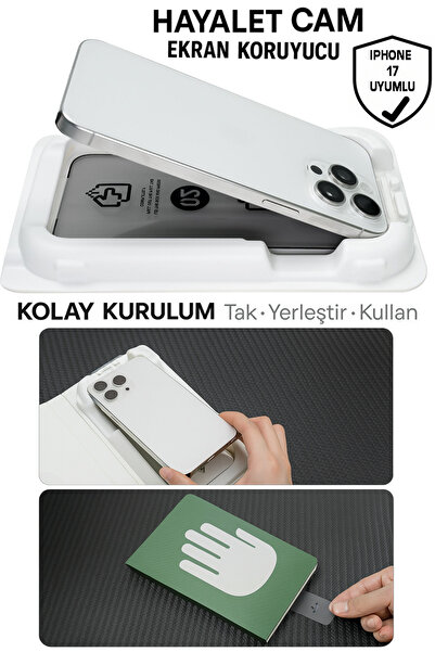 Tech&bello accessories واقي شاشة ماجيك بوكس ​​غوليت متوافق مع آيفون 17 سهل ال...