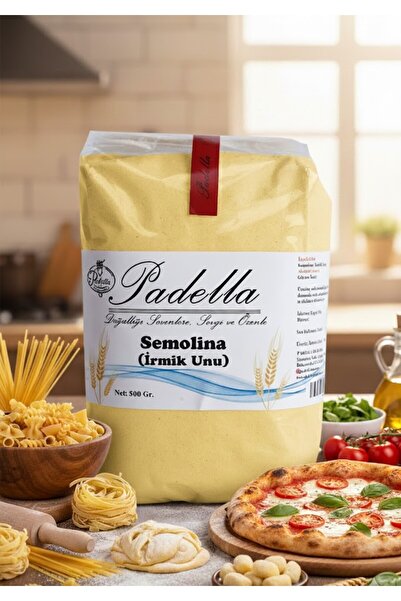 Padella Semolina irmik Unu Makarna Pizza Yapımına uygun Özel Üretim 500 gr