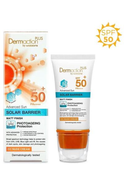 DERMACTION PLUS BY WATSONS Mat Cc Krem Spf50 40 Ml