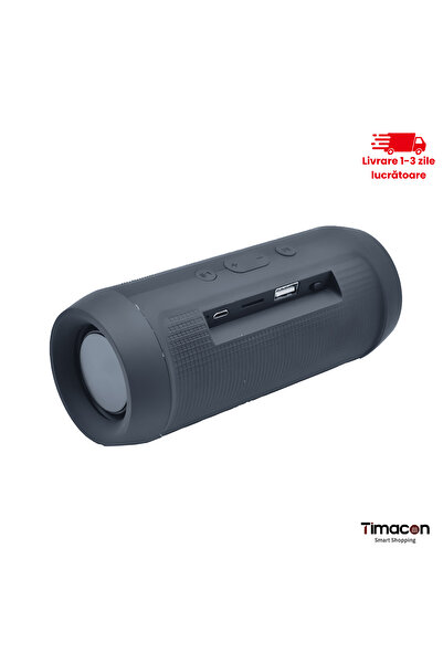 Tim Boxă Portabilă Bluetooth–Usb,Aux,Radio,Compactă,Design Elegant