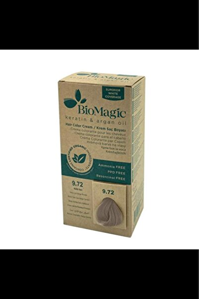 BIOMAGIC Saç Boyası 9.72 Küllü Sarı
