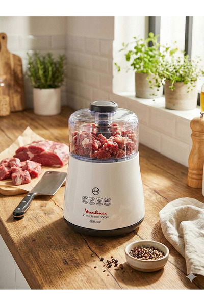 Moulinex 1000W 500ml Chopper Dpa141 White/Transparent