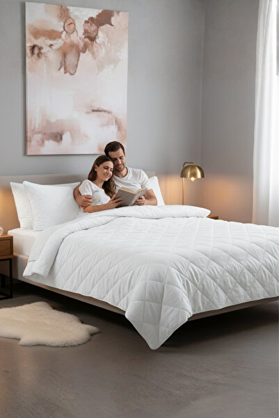 Elyaf Sepeti Набір двоспальних силіконових ковдр преміум-якості, що можна пра...