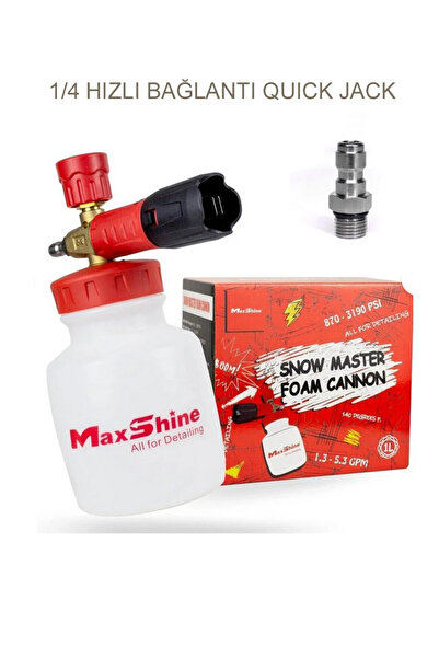 Max Shine Snow Master Foam Lance V1 - HIZLI BAGLANTI JAK