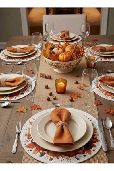 DG ATÖLYE Amerikan Servis 6 Adet Supla Takımı