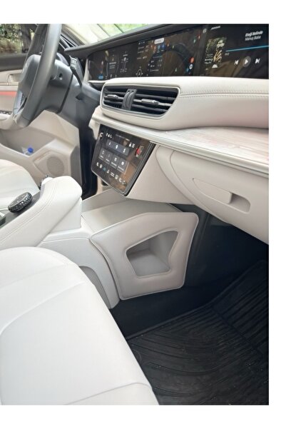 DO deri oto aksesuar TOGG T10X BEJ ORTA KONSOL STANDI