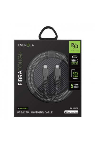 Energea Ingenia Type C2 Lightning Cable - 3 Meters - Black