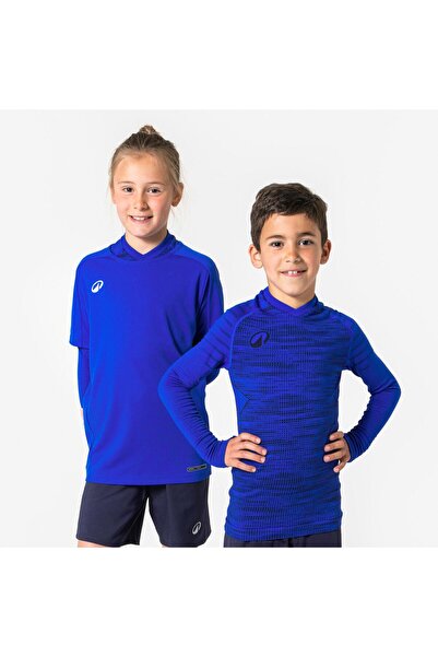 Decathlon Παιδικά θερμικά εσώρουχα ποδοσφαίρου Kipsta - Μπλε - Keepdry
