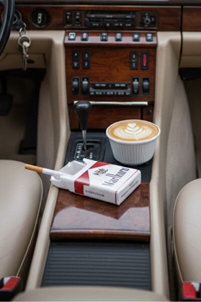 MINDA Sigara Paketi Küllük Marlboro Seramik Kül Tablası Hediyelik Küllük