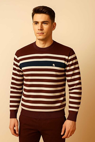 ANATOLIATEKSTILE Pulover Bărbați Crew Neck – Tricot Premium, Regular Fit