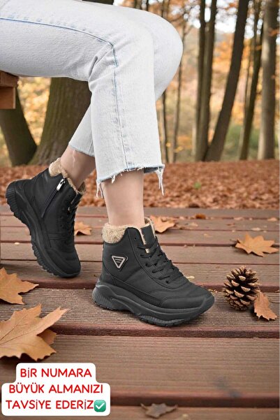 PAPUÇKA PP حذاء نسائي خفيف للغاية لتقويم العظام والصوف الحراري الدافئ للشتاء ...