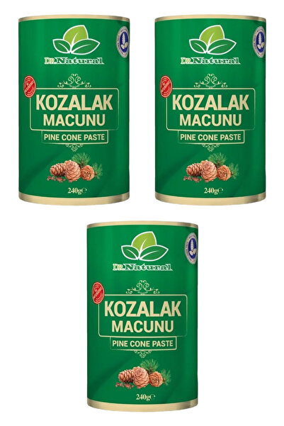 DRNATURAL 3 Adet Kozalak Macunu Çam Kozalağı Macun 240 Gr.