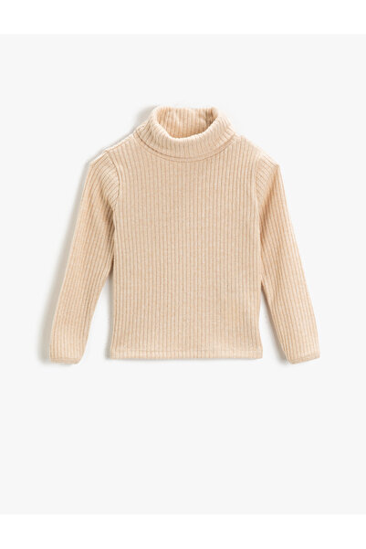 Koton Beiger Pullover für Mädchen 2WKG10154AK