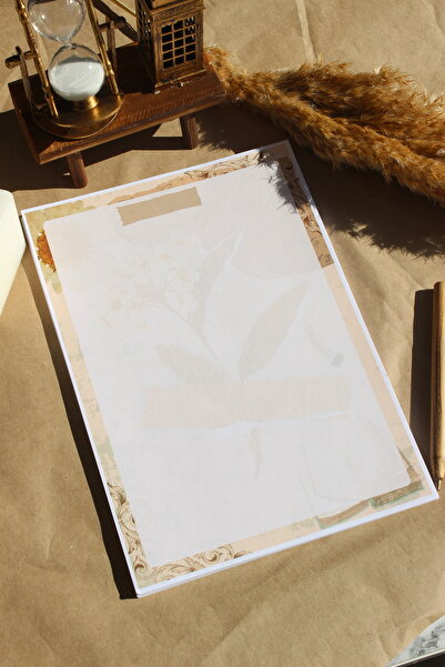 Renkli Zeka دفتر ملاحظات A5 فينتاج - دفتر ملاحظات - مفكرة - 50 ورقة (120 غرام...