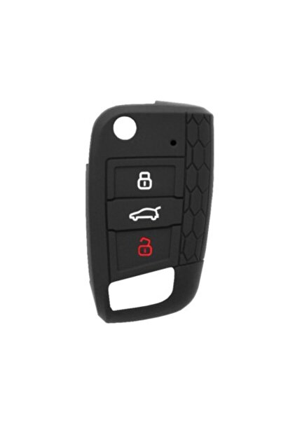 Xenon Bright Carcasă cheie auto din silicon pentru VW Golf 7/ Jetta, Skoda Oc...