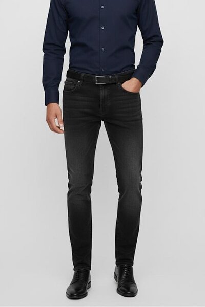 Sabri Özel Erkek Jean Siyah