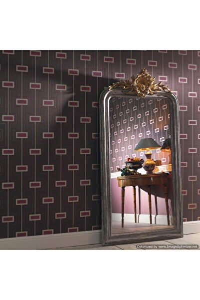 Genel Markalar Geometrik Kare Desen Ucuz Duvar Kağıdı 758009