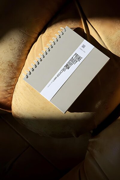 Lemsstudio Prime Grey Gri 2026 Tarihli Spiralli Sert Kapak Günlük Ajanda