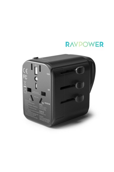 RavPower RAVPower 32W Multifunctional Wall Charger - Black