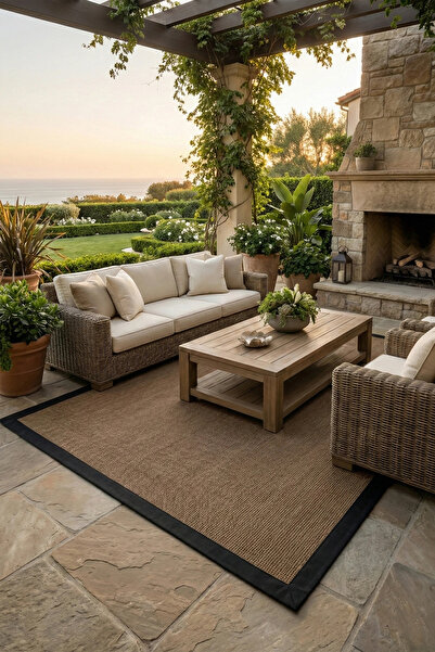 Valerine Life Örgü Vinil Mutfak Bahçe Balkon Banyo Zemin Döşeme Matı Vinyl Ki...