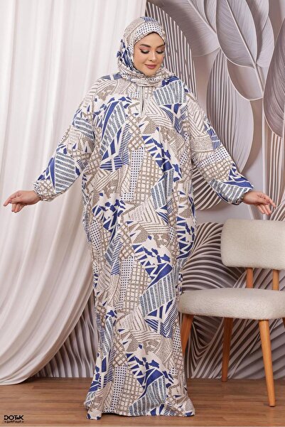 Genrics اسدال صلاة بطرحه متصله الخامه قطن ضدة الانكماش