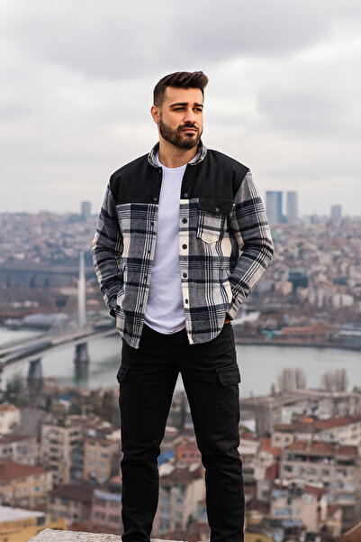 Spor Life قميص الصوف للرجال