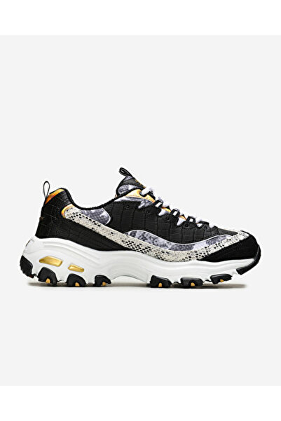SKECHERS D'lİtes - RUNWAY READY Kadın Siyah Sneakers 11918 BWGD