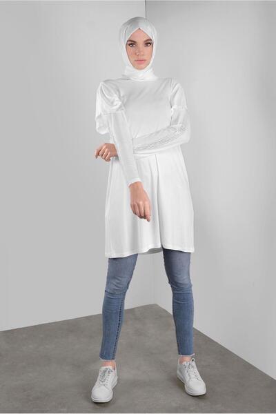 Alvina تونيك مكشكش مطبوع بالحجر 41293