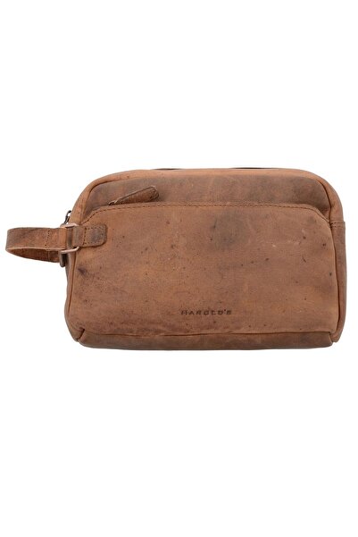 Harold's Antiker Kulturbeutel Leder 26 cm