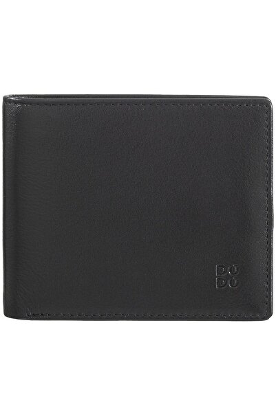 DUDU Geldbörse RFID Leder 11 cm