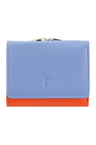 DUDU Korsika Geldbörse RFID Schutz Leder 11 cm