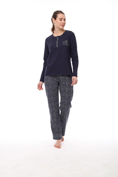 Pijadore 1544 Жіночий піжамний комплект з довгими рукавами