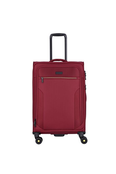 D&N Travel Line 9704 4 Rollen Trolley M 68 cm mit Dehnfalte