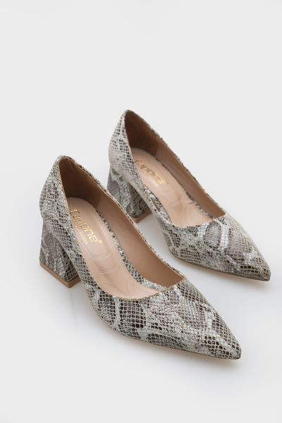 Capone Outfitters Sabrina Medium Heeled Soft Padded Sole Women's Shoes