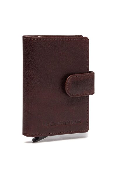 The Chesterfield Brand Praga Kreditkartenetui RFID Schutz Leder 7 cm
