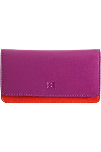 DUDU Geldbörse RFID Leder 17,5 cm