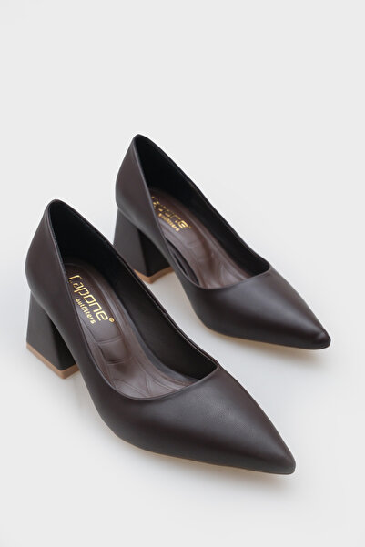 Capone Outfitters Mid Heel Soft Padded Sole Women's Shoes