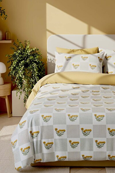 Rivaİstanbul Set cuvertură de pilota dublă Sementa Bumbac