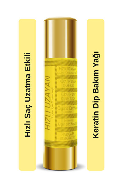 Liquid Keratin Hızlı Saç Uzatma Keratin Dip Bakım Yağı (50ML)