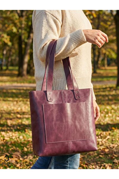 Cozy Leather KADIN OMUZ ÇANTASI BİRİNCİ SINIF GERÇEK DANA DERİSİ